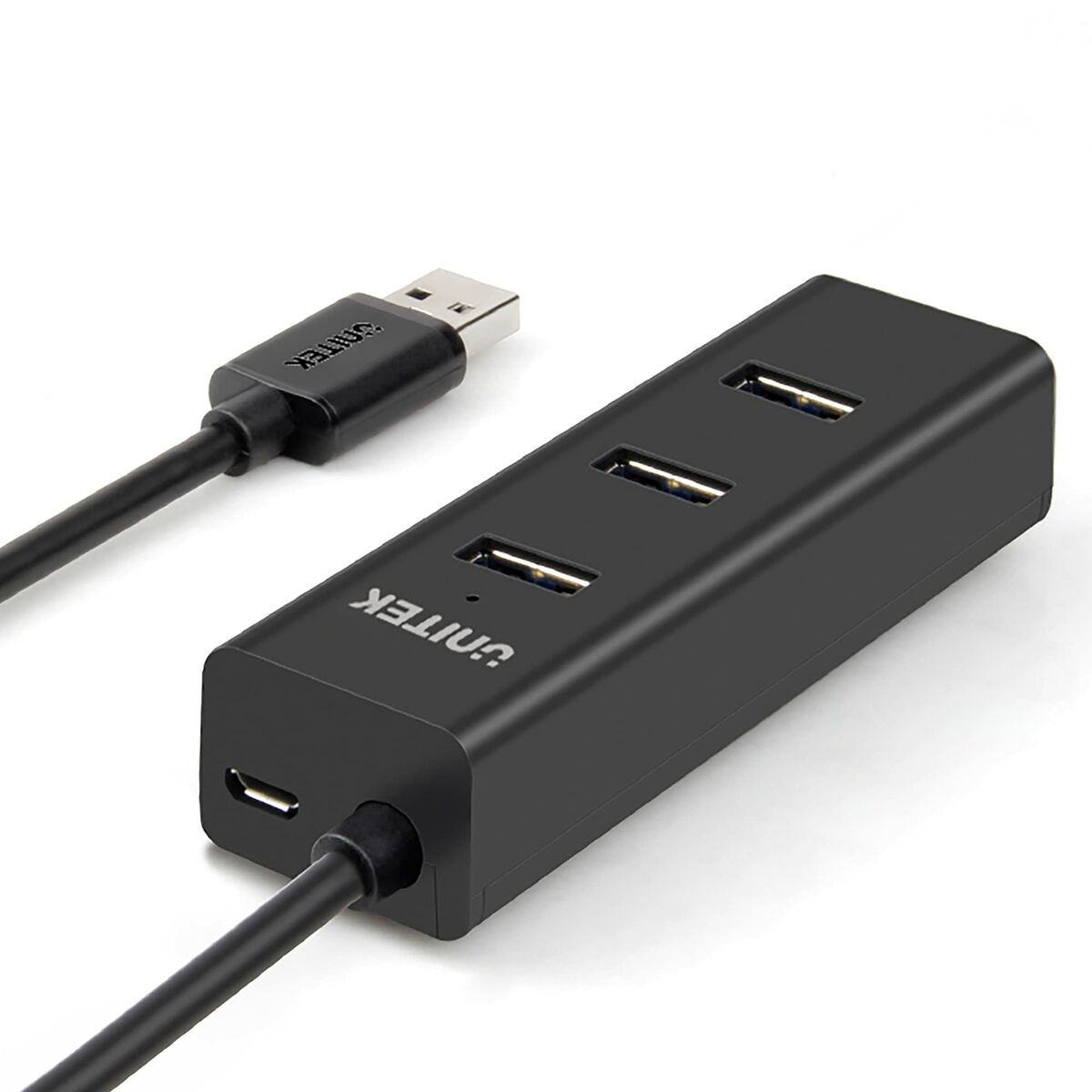 USB Hub 4 Porty Unitek Y-3089 Černý